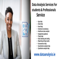 I will help in data analysis, SPSS, STATA, Data cleaning and coding…